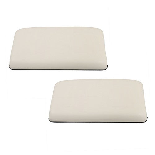 2× Seat Bottom Cushion Assembly For Club Car DS Golf Cart 1981-2000.5 White US