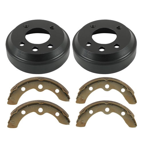 Brake Drums Shoes Kit For Yamaha G1, G2, G8, G9 Gas/Electric Golf Cart 1982-1992