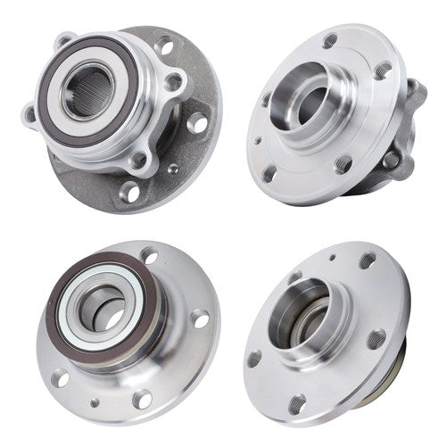 4pcs Front Rear Wheel Bearing Hub FWD For Volkswagen Passat Jetta Tiguan Audi TT