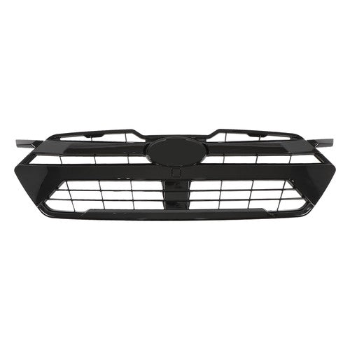 Front Bumper Upper Grill Glossy Black Plastic Suitable For Subaru Crosstrek 2024