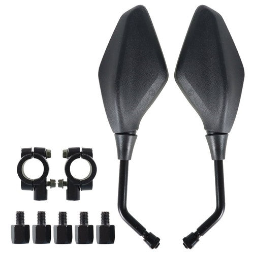 Rear View Side Mirrors Connectors Fit For Polaris Sportsman 110 300 XP 850 1000