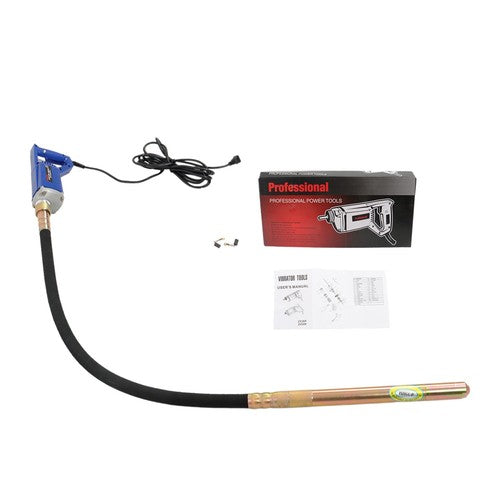 US Hand Held Concrete Vibrator Electric Vibrator With 6.6 Ft Long Shaft Concrete