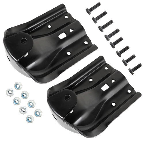 For 88-97 Chevy GMC Series Rear Leaf Spring Shackle Bracket Repair Kit Set Pair