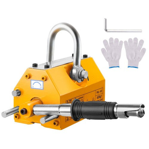 Permanent Magnetic Lifter 880lbs/400kg Capacity 2.5 Safety Factor Lifting Magnet