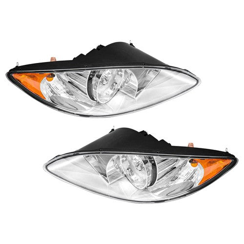 For International ProStar 3596016C93 3596015C93 Left+Right Headlights Headlamps
