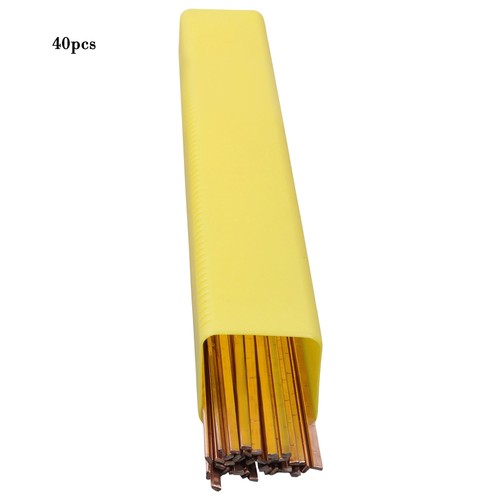 40 Sticks Brazing Rods AWS BCup-1 Phosphor Copper Solder 0.050" × 1/8" × 10"