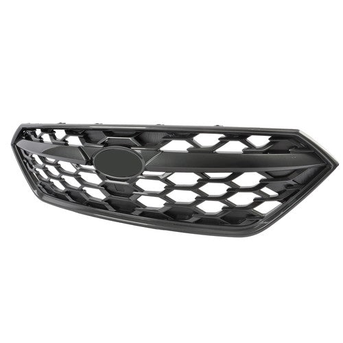 Front Bumper Upper Grille Grill Dark Gray Fits For Subaru WRX 2022 2023 2024 New