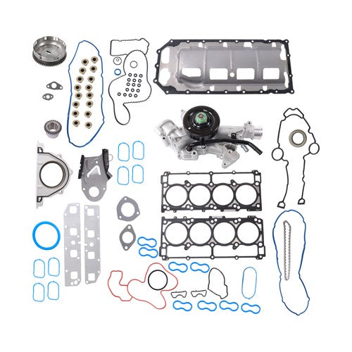 Full Gasket Set Timing Chain Kit Water Pump&Gasket 2004-2008 For Dodge Durango