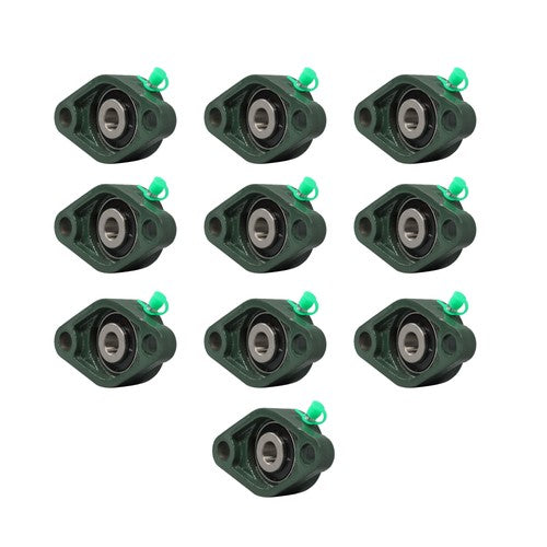 10Pcs UCFL201-8 Pillow Block Bearing 1/2" Bore 2 Bolt Flange Mounted New