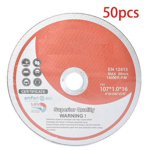 4"x.040"x5/8 Cut off Wheel - Metal & Stainless Steel Thin Cutting Discs Pack 50
