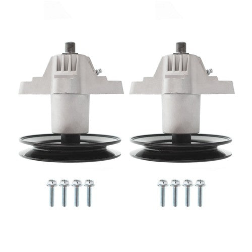 2 Pack Spindle Assembly W/ Bolt For MTD 918-04197 918-0324 918-04197b 42" Decks