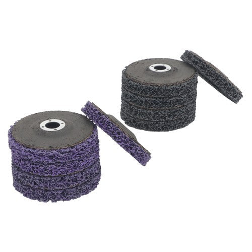 Diamond Grinding Discs for Metal and Wood 12 Pack: 4 x 5/8" (6 Black, 6 Purple)
