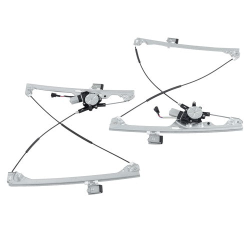 1 Pair Window Regulator w/ Motor For Chevy Silverado GMC Sierra 2007-2014