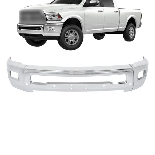 For RAM 2500 3500 2010-2018 Split Style Steel Front Bumper Face Bar Replacement