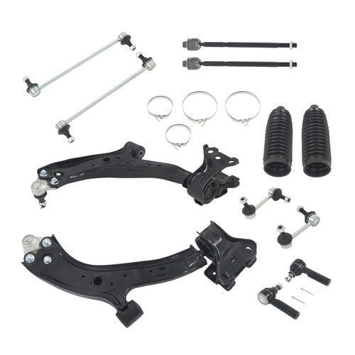 Steel Control Arm Front Outer Tie Rod Ends Fit For Honda CR-V K620500 2007-2011