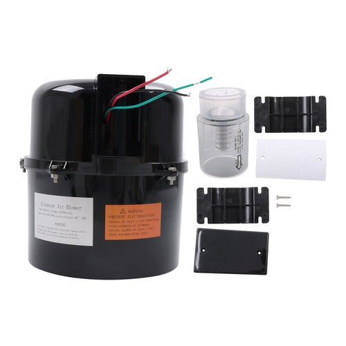 Replaces 6310220F Pool Blower 6310241 1HP 120V Spa Air Blower 2.6A Silencer Kit