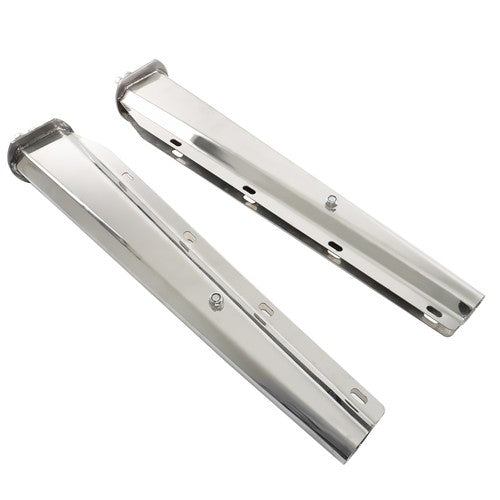 For Semi Truck 30"Straight Mud Flap Hanger Stainless Steel 1 1/8 Bolt Tapered US