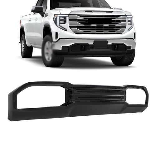 Front Bumper Lower Plate Durable Plastic Compatible For GMC Sierra 1500 2022-24