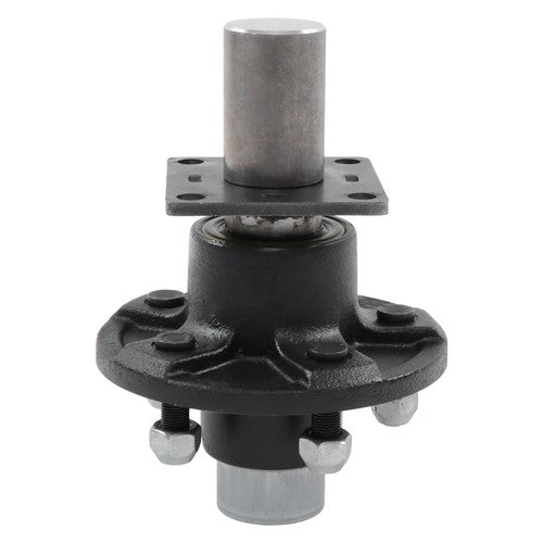 New Pre-assembled - 5-Lug - 4.5" Hub Kit & Flange #84 Spindle with Bearing Kit