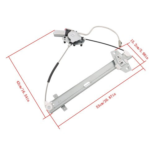 For Honda Element 2003-2011 748-132 Power Window Regulator W/Motor Front Right