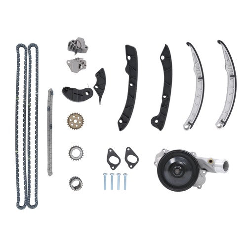 For Jaguar Land Rover XF XJ F-Type Timing Chain Kit Water Pump LR087162 C2Z20573