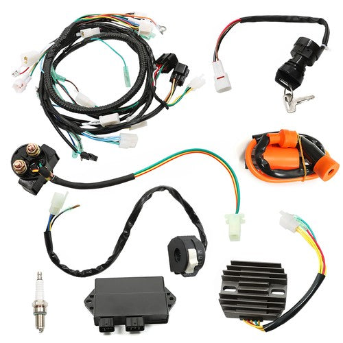 For Yamaha Warrior 350 YFM350X 1997-01 Ignition Coil CDI regulator &Wire Harness
