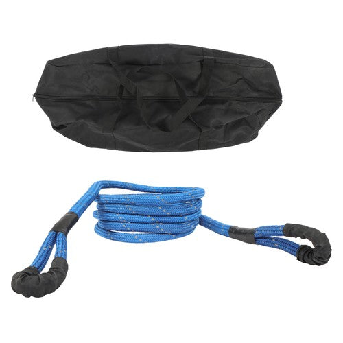 30000 LBS Blue Recovery Power Tow Rope 7/8" x 30' Energy Truck Tow Snatch Strap