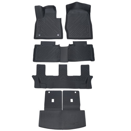 For Ford Explorer 2020-2026 7 Seats TPE Cargo Mat Floor Liners
