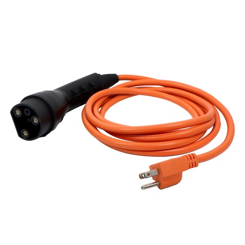 Golf Cart 120V Charger Power Cord 3 Pin Fits For Evolution ICON EV Golf Cart
