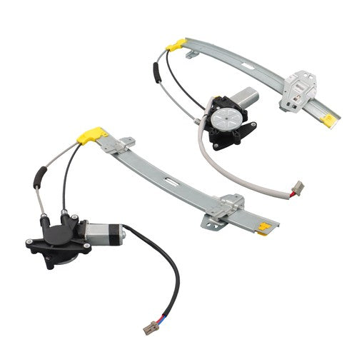 Power Window Regulator For Honda Accord 1994-1997 Sedan Front w/Motor 2Pcs