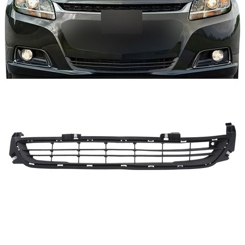 For Chevy Malibu 2014 2015 Plastic Black Front Bumper Cover Grille Assembly