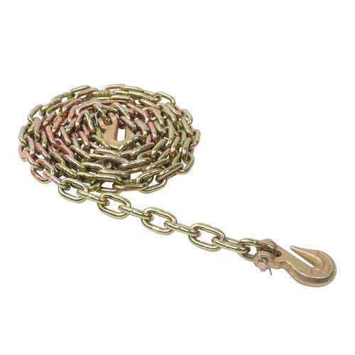 W/Clevis Hooks Transportation Bundle Chain Steel Gold 4900lbs G80 5/16in×12ft