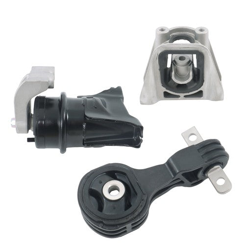 3x Engine Motor & Transmission Mount For Honda Civic 2006-2011 L4 1.3L SOHC New