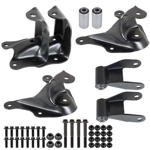 Rear Suspension Leaf Spring Shackle & Bracket Kit For Ford Ranger 1986-1997