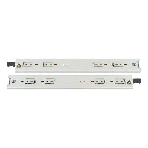 1 Pair of 18" Locking Drawer Slides Full Extension & Lock 150 lb Load Capacity