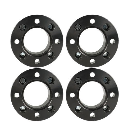 For Suzuki 4x110 2" 74mm Hub Bore M10x1.25 Studs Wheel Spacers 4Pcs Black New
