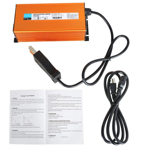 For EZGO Yamaha Golf Cart Battery Charger 36 Volt 14 Amp With Crowfoot Plug