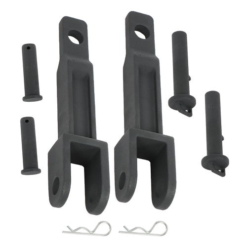 2× Towing Hooks with Pull Pin & Frame Pin for Peterbilt 384 387 Kenworth T170