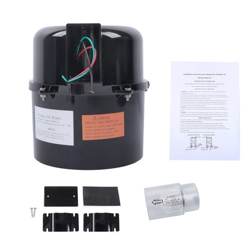 Air Supply Silencer Pool Spa and Hot Tub Blower 1.5 HP 240V 6315241 6316220F