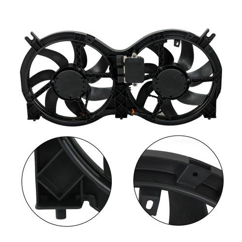 Fit For 2014-2019 Infiniti QX60 3.5L 2.5L Radiator Cooling Fan W/Control Module