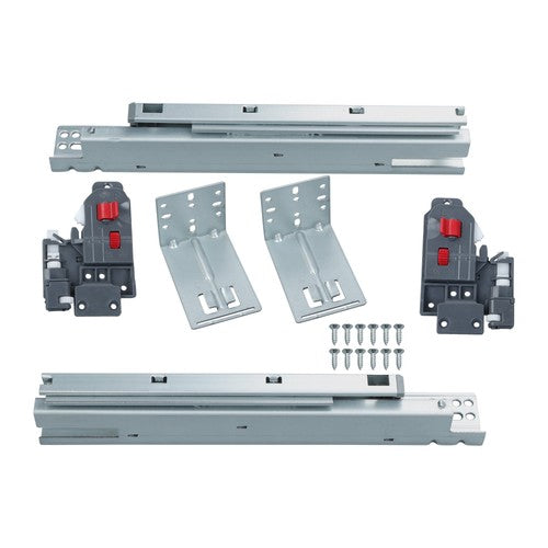 1 Pairs Undermount Drawer Slides 12 inch Undermount Soft Close Drawer Slides