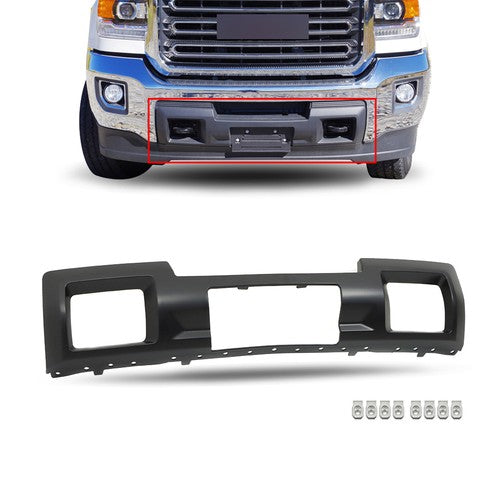 Suitable For GMC Sierra 2500&3500 HD 15-19 Front Bumper Skid Trim Plate Plastic