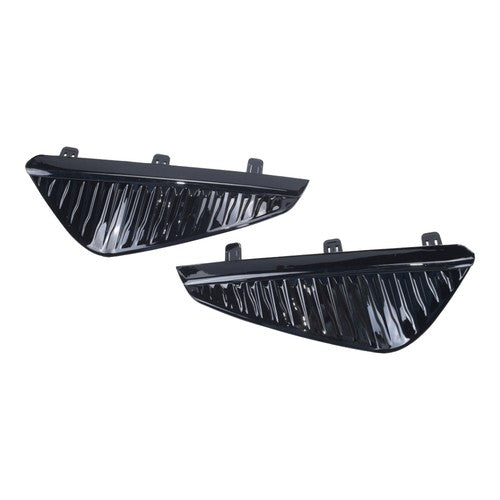 For Nissan Sentra 2024-2025 2pcs Front Bumper Side Grille Bezel Fog Light Cover