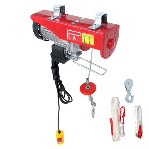 1760lbs Wired Remote Control Winch Overhead Crane Electric Wire Hoist