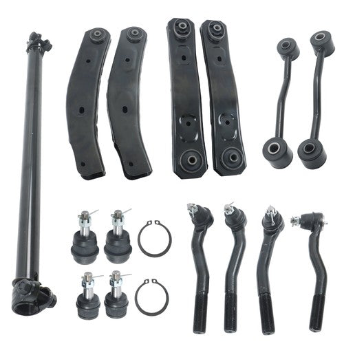 15x Outer Tie Rod Ends Control Arms Ball Joint For Jeep Grand Cherokee 1999-2004
