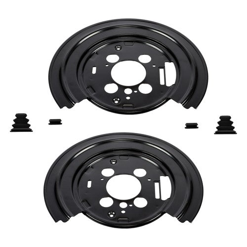 Pair Rear Set of 2 Brake Dust Shields For Ram 1500 2015-2019 924-235 4779823AC