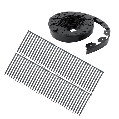 1PC 60 FT No-Dig Garden Edge Lawn Border L-shaped Landscape Edging Border Kit