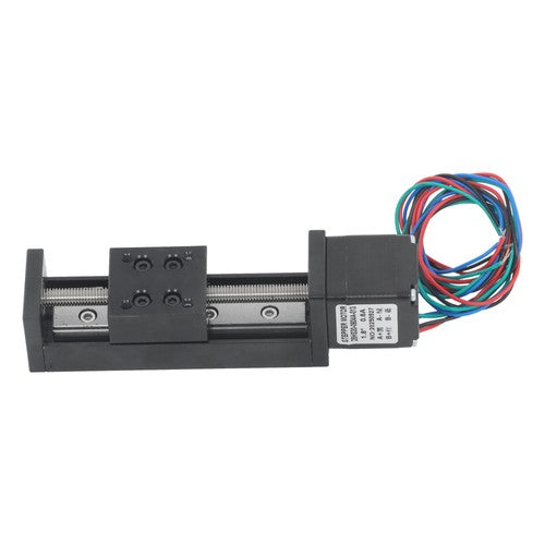 50mm T-type ball screw slide module, T6x1 linear actuator NEMA 11-step motor