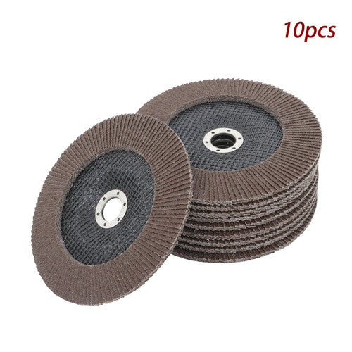 10 Pack Flap Disc 40 Grit 7" x 7/8" Type #29 Angle Grinder Grinding Wheel