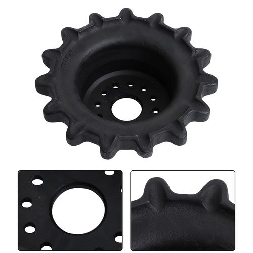Fits Bobcat T180 T190 7166679 New Late Style Drive Sprocket 12 Bolt - 5 3/4 "